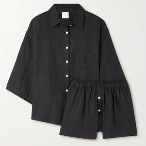 Women's Black Pajama Set
